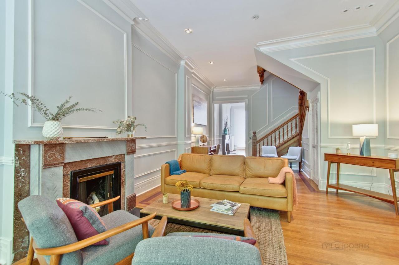 Вилла Historic Luxury Townhouse In Downtown Чикаго Экстерьер фото